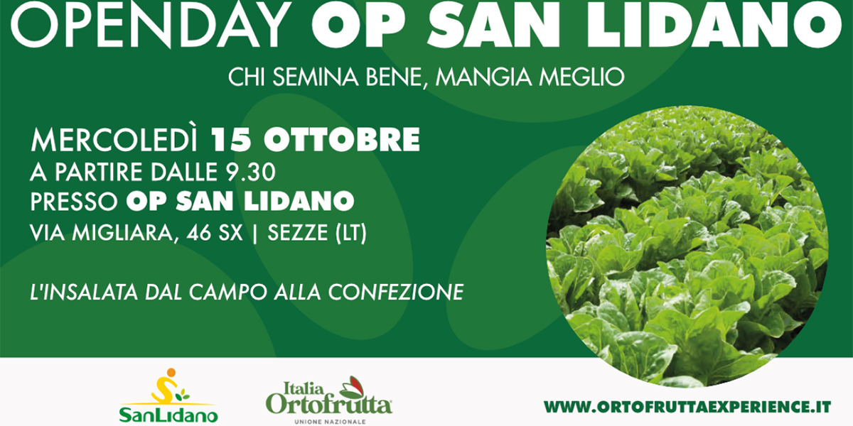"Chi semina bene, mangia meglio": Open Day all’O.P. San Lidano